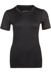 Koszulka termiczna z krótkim rękawem dla kobiet Endurance Power. Czarne t-shirty sportowe Endurance, s, bez wzorów, z elastanu, bez ramiączek, na fitness i siłownię. Za 156.50 zł.
