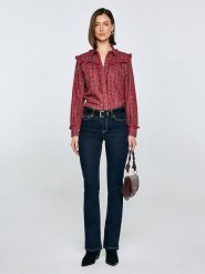 BIG STAR Koszula w kolorze czerwonym rozmiar: XXL. Czerwone koszule BIG STAR, xxl, bez wzorów, z bawełny, retro, bez kołnierzyka, bez ramiączek. Za 129.99 zł.