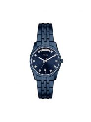Fossil Zegarek Scarlette ES5476 Granatowy. Niebieskie, analogowe zegarki Fossil, ze stali. Za 889.99 zł.
