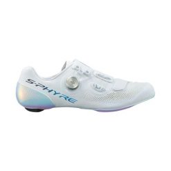 Buty damskie Shimano S-phyre SH-RC903PWR. Białe buty do biegania Shimano, bez wzorów, bez zapięcia, do biegania. Za 1,655.50 zł.