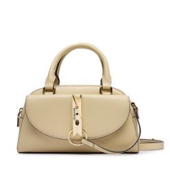 Torebka LOVE MOSCHINO. Brązowe torebki klasyczne Love Moschino, bez wzorów, klasyczne, bez dodatków. Za 919.99 zł.