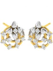 Diamant Vendôme Złote kolczyki-wkrętki z diamentami rozmiar: onesize. Żółte kolczyki Diamant Vendôme, z diamentem, złote. Za 717.99 zł.