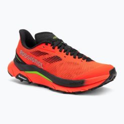 Buty do biegania damskie Rossignol Vezor neon. Czerwone buty do biegania Rossignol, bez wzorów, bez zapięcia, do biegania. Za 800.00 zł.
