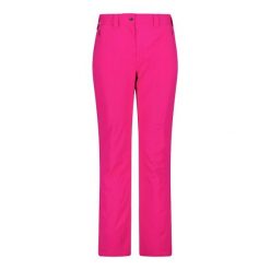 Spodnie narciarskie dla kobiet CMP. Czerwone spodnie narciarskie CMP, bez wzorów, narciarskie. Za 509.90 zł.