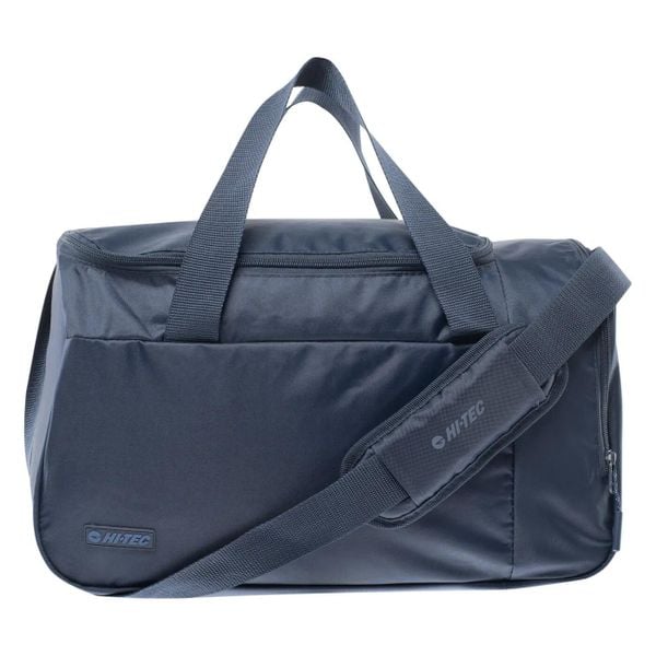 Torba sportowa Hi-Tec Ristor. Niebieskie torby sportowe Hi-tec, bez wzorów, z poliesteru. Za 75.46 zł.