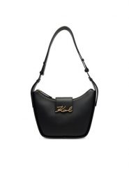 KARL LAGERFELD Torebka A3W30046 Czarny. Czarne torebki klasyczne KARL LAGERFELD, bez wzorów, ze skóry, bez dodatków. Za 909.99 zł.