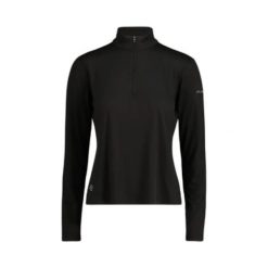 Damska bluzka z długim rękawem Kathmandu Seeker 1/4 Zip. Czarne t-shirty sportowe KATHMANDU, l, bez wzorów, z materiału, bez ramiączek, na jogę i pilates. Za 248.50 zł.