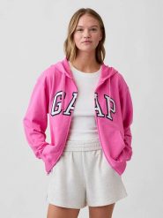 GAP Bluza w kolorze różowym rozmiar: XXL. Różowe bluzy GAP, xxl, bez wzorów, bez ramiączek, bez kaptura. Za 97.51 zł.