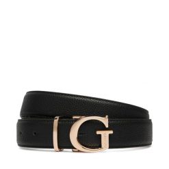 Pasek Guess. Czarne paski Guess, z aplikacjami. Za 234.99 zł.