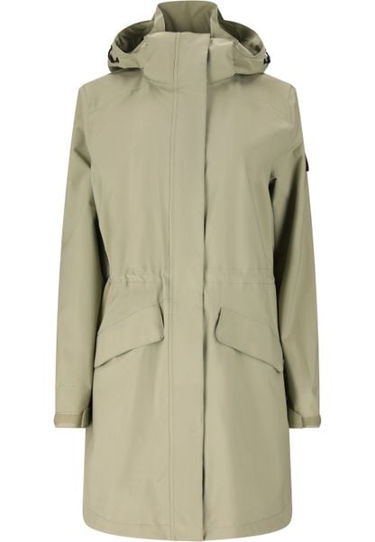 Parka dla kobiet Whistler Marico Pro. Brązowe płaszcze WHISTLER, na zimę, l, bez wzorów, z materiału, eleganckie, bez kaptura. Za 355.00 zł.