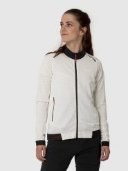 Salewa Kurtka polarowa "Pedroc PL 2" w kolorze kremowym rozmiar: 36. Brązowe kurtki Salewa, bez wzorów, z materiału, bez kaptura. Za 384.95 zł.