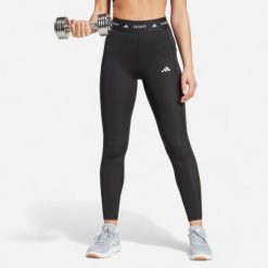 Legginsy fitness damskie ADIDAS. Legginsy adidas, bez wzorów, z elastanu, sportowe, długie. Za 179.99 zł.