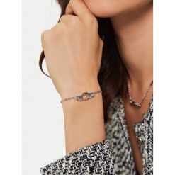 Bransoletka Guess. Szare bransoletki Guess, srebrne. Za 159.99 zł.