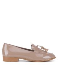 Clara Barson Mokasyny CD24055-1 Beżowy. Brązowe mokasyny Clara Barson, bez wzorów, z materiału. Za 83.99 zł.