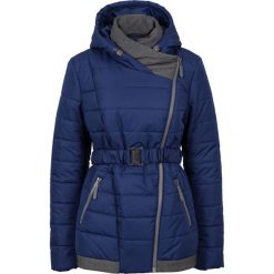 Zimowy krótki płaszcz bonprix kobaltowy. Płaszcze marki House. Za 139.99 zł.
