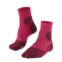Skarpetki damskie Falke RU Trail Grip. Czerwone skarpetki Falke, bez wzorów, z elastanu. Za 154.50 zł.