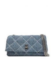 Marc Jacobs Torebka The Dual Mini 2P5SMN020S03 Niebieski. Niebieskie kopertówki Marc Jacobs, bez wzorów, z materiału, wizytowe, bez dodatków. Za 1,239.00 zł.