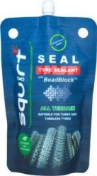 Squirt Beadblock 120 ml saszetka uszczelniacz do opon. Nerki i saszetki SQUIRT, bez wzorów, z syntetyku, bez dodatków. Za 145.95 zł.