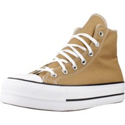 Tenisówki Converse Model Chuck Taylor All Star Platform Kolor Brązowy. Brązowe trampki Converse, bez wzorów, z gumy, retro, bez zapięcia. Za 397.85 zł.