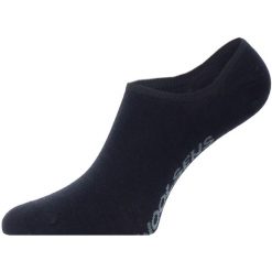Skarpety merino FWF. Czarne skarpetki LASTING, bez wzorów, z materiału. Za 81.00 zł.