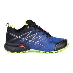 Niebieskie damskie buty trekkingowe VICO. Niebieskie buty trekkingowe bez wzorów, bez zapięcia. Za 166.74 zł.