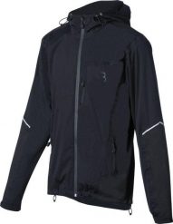 Kurtka przeciwdeszczowa z kapturem BBB Cycling DeltaShield. Czarne kurtki BBB CYCLING, l, bez wzorów, z materiału, eleganckie, z kapturem. Za 609.00 zł.