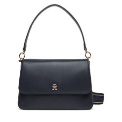 Torebka Tommy Hilfiger. Niebieskie torebki klasyczne Tommy Hilfiger, bez wzorów, klasyczne, bez dodatków. Za 359.99 zł.