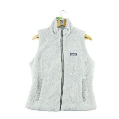 Second life - Kurtka polarowa szara dla kobiet - Stan bardzo dobry. Szare kurtki Patagonia, bez wzorów, z polaru, sportowe, bez kaptura. Za 253.76 zł.