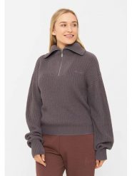Bench Sweter "Thurynn" w kolorze antracytowym rozmiar: 42. Czarne swetry Bench, bez wzorów, bez ramiączek. Za 114.44 zł.