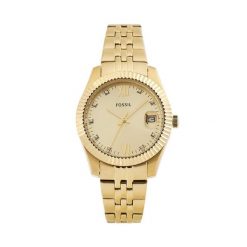 Zegarek Fossil. Żółte zegarki Fossil, złote. Za 519.99 zł.