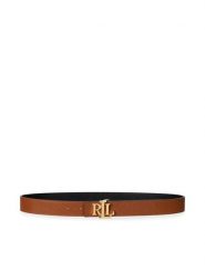 LAUREN RALPH LAUREN Pasek Damski 412974558003 Brązowy. Brązowe paski Lauren Ralph Lauren, bez wzorów, ze skóry. Za 339.99 zł.