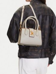 Steve Madden Torebka Bohan SM13001728 Kremowy. Białe torebki klasyczne Steve Madden, bez wzorów, ze skóry, bez dodatków. Za 323.99 zł.