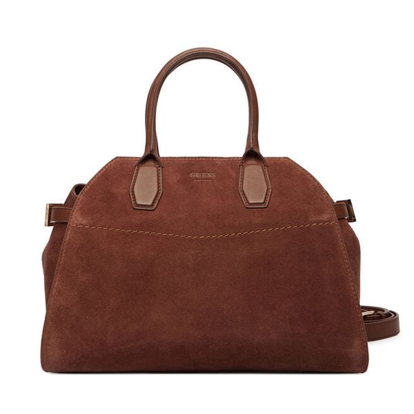 Torebka Guess. Brązowe torebki klasyczne Guess, z aplikacjami, bez dodatków. Za 583.99 zł.