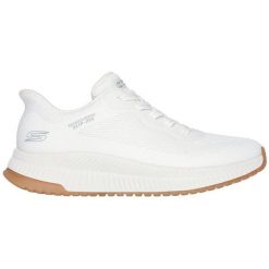 Buty sportowe damskie Skechers Bobs Squad 4 Stapl. Białe buty sportowe lifestyle Skechers, bez wzorów, sportowe, bez zapięcia, skechers sport. Za 390.00 zł.