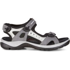 Buty do chodzenia damskie Ecco Offroad Titanium. Szare buty trekkingowe ECCO, bez wzorów, z kauczuku, bez zapięcia, trekkingowe. Za 629.99 zł.