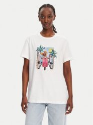 Liu Jo T-Shirt WA5260 JS003 Biały Regular Fit. Białe t-shirty Liu Jo, xl, bez wzorów, z bawełny, bez kołnierzyka, bez ramiączek. Za 249.99 zł.