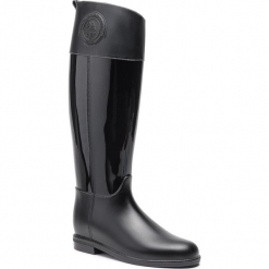 Kalosze U.S. POLO ASSN. - Fiordaliso4 FLATY2247W3/G1D Blk. Czarne kalosze U.S. Polo Assn., z materiału. Za 329.00 zł.