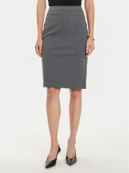 Marc O'Polo Spódnica ołówkowa 409 4043 20235 Szary Slim Fit. Szare spódnice Marc O'Polo, bez wzorów, z bawełny, ołówkowe. Za 339.99 zł.