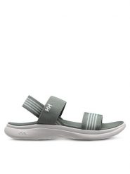 Helly Hansen Sandały W Risor Sandal 11792 Zielony. Zielone sandały Helly Hansen, bez wzorów, z materiału, bez obcasa, na płaskiej podeszwie, bez zapięcia. Za 259.99 zł.