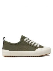 EMU Australia Trampki Hosier W13022 Khaki. Brązowe trampki Emu Australia, bez wzorów, z bawełny, bez zapięcia. Za 239.99 zł.