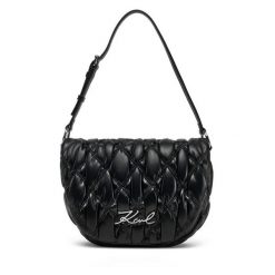 Torebka KARL LAGERFELD. Czarne torebki klasyczne KARL LAGERFELD, bez wzorów, klasyczne, bez dodatków. Za 529.99 zł.