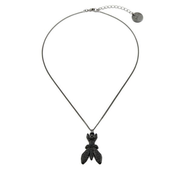 Naszyjnik Patrizia Pepe. Czarne naszyjniki Patrizia Pepe. Za 599.99 zł.