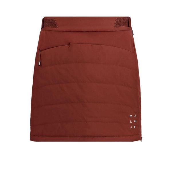 Spódnica narciarska damska Maloja Swing. Brązowe spódnice Maloja, s, bez wzorów. Za 279.99 zł.