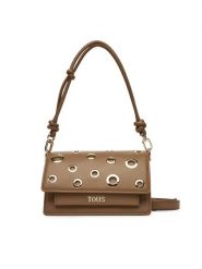 TOUS Torebka Audree Eyelets 2002202943 Brązowy. Brązowe torebki klasyczne tous, bez wzorów, ze skóry, bez dodatków. Za 1,089.00 zł.