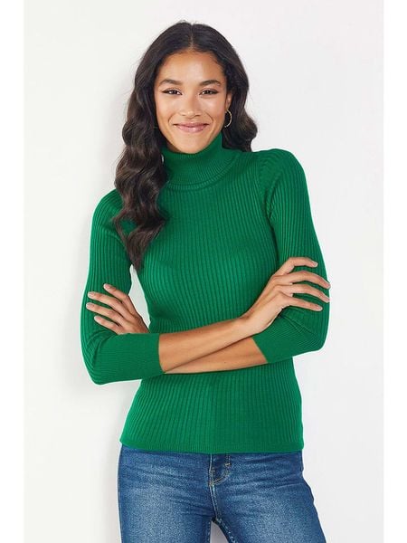 Milan Kiss Sweter w kolorze zielonym rozmiar: XL. Zielone swetry Milan Kiss, xl, bez wzorów, z bawełny, bez ramiączek. Za 162.95 zł.