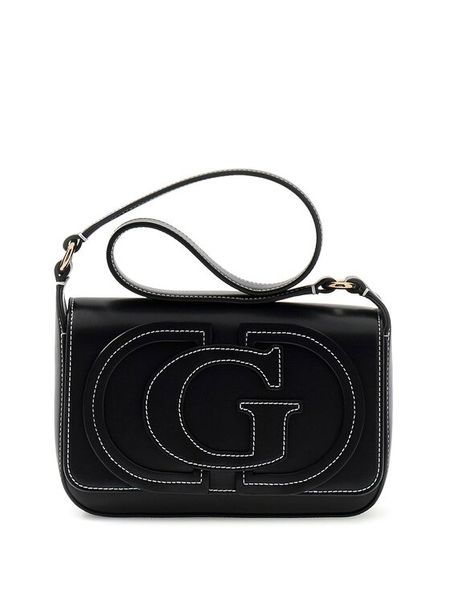 Guess Torebka Ruby HWVG97 40190 Czarny. Czarne torebki klasyczne Guess, z aplikacjami, ze skóry, bez dodatków. Za 544.99 zł.