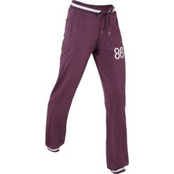 Spodnie sportowe Straight Fit. Czarne spodnie dresowe bonprix, bez wzorów, z dżerseju. Za 79.99 zł.