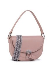 Jenny Fairy Torebka RX5030 Różowy. Czerwone torebki klasyczne Jenny Fairy, bez wzorów, ze skóry, bez dodatków. Za 40.49 zł.