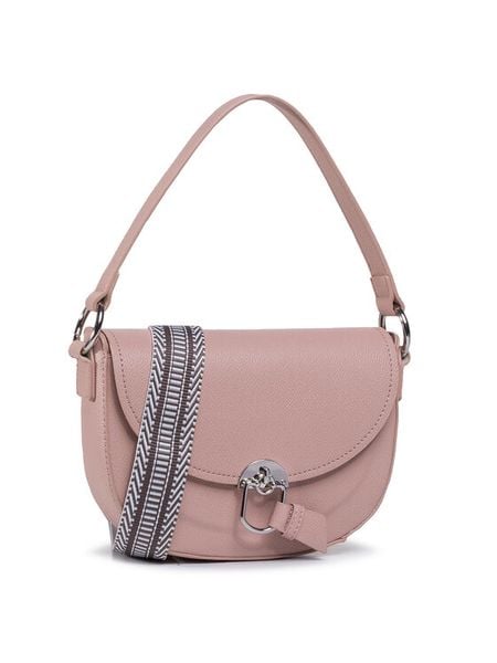 Jenny Fairy Torebka RX5030 Różowy. Czerwone torebki klasyczne Jenny Fairy, bez wzorów, ze skóry, bez dodatków. Za 40.49 zł.