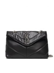 Steve Madden Torebka Bbelzer SM13000707-020002-BLK Czarny. Czarne kopertówki Steve Madden, bez wzorów, ze skóry, wizytowe, bez dodatków. Za 419.99 zł.